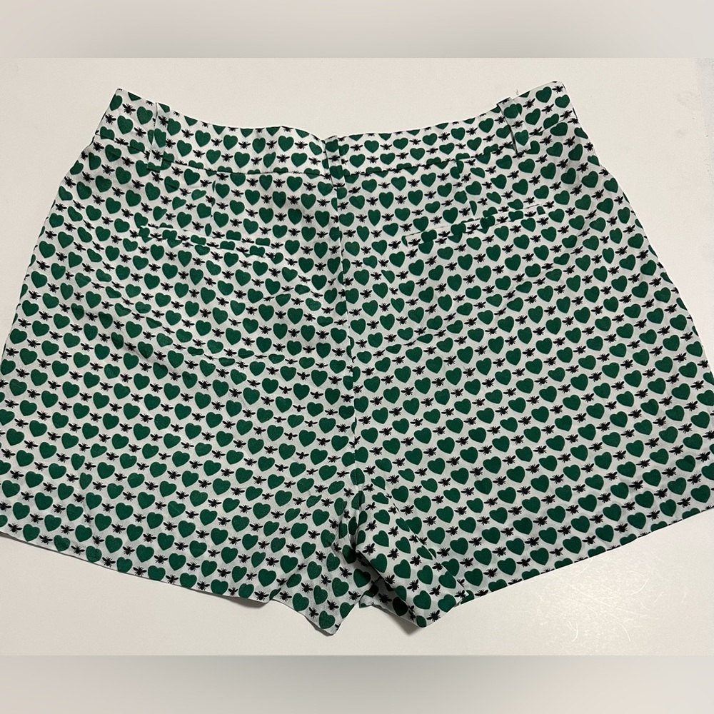 🍀🐝 J. Crew Collection Honeypie Bee & Hearts Shorts - Size 0🐝🍀 - Picture 7 of 15